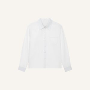Áo sơmi linen dứa trắng 1