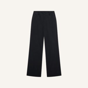 Quần linen dứa đen 1