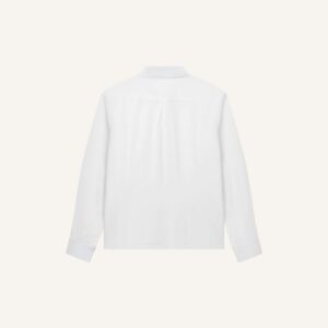 Áo sơmi linen dứa trắng 2