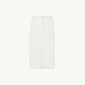 Chân váy khaki dứa trắng 2
