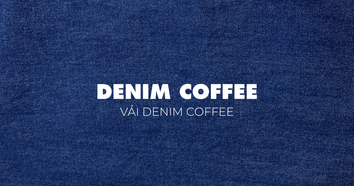 Vải Denim Coffee