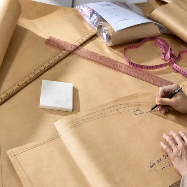 4. Giác sơ đồ và trải vải