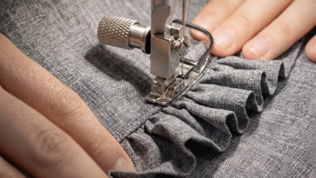 banner may garment váy xám chuối
